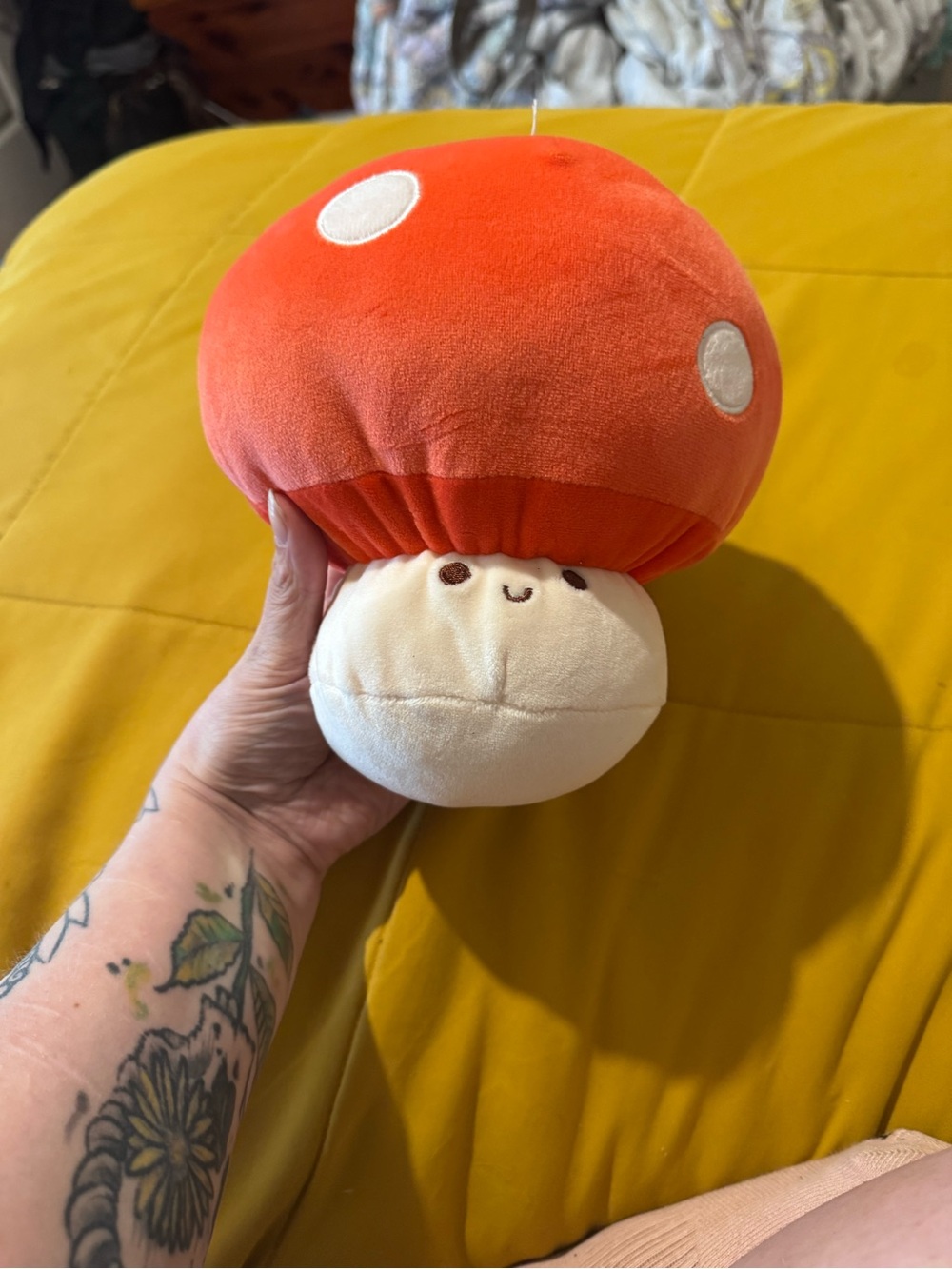 Cute Red Mushroom Plush Toy - Brand Unspecified